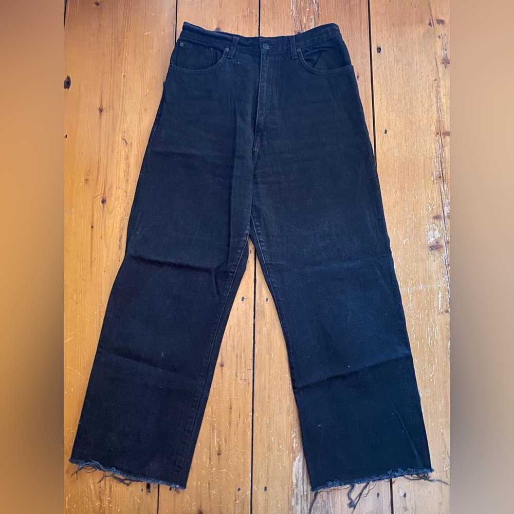 Imogene + Catherine Jean Black Denim 31